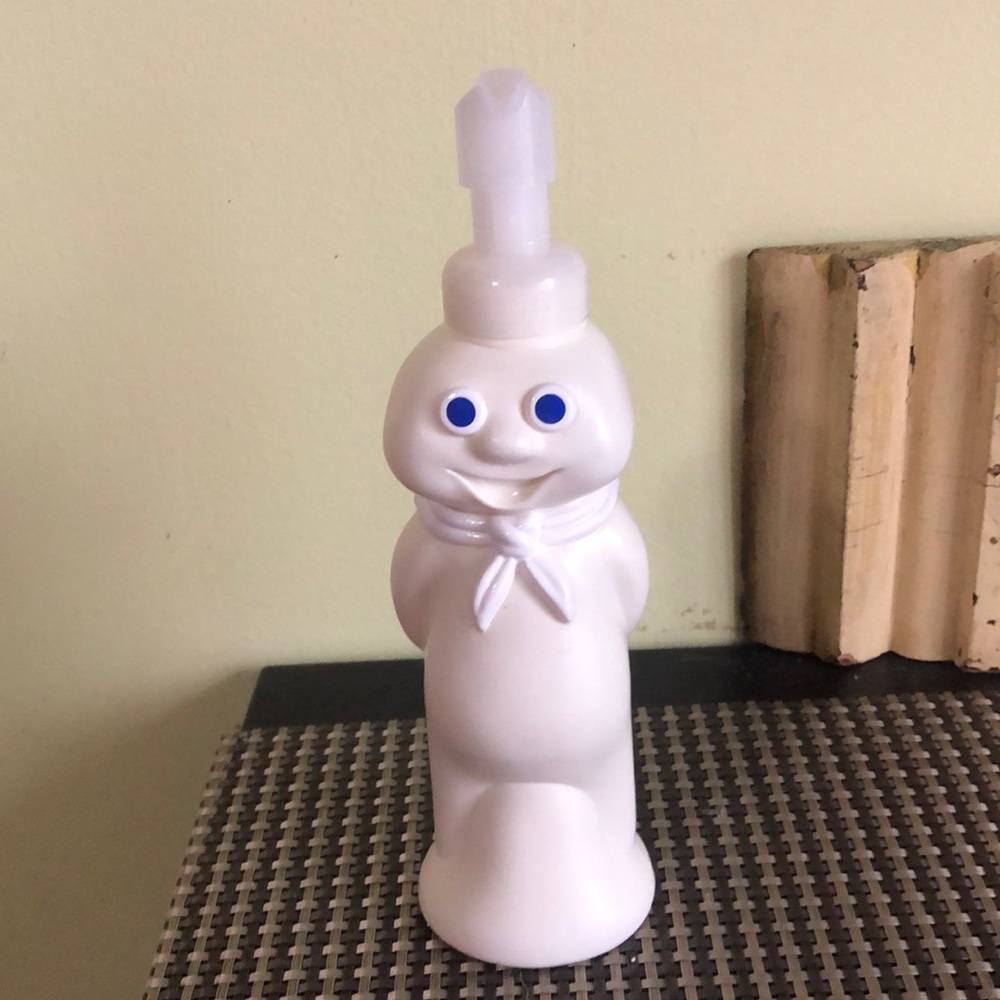 Pilsbury Dough Boy foam soap dispenser